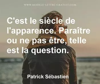 Citation de Patrick Sébastien