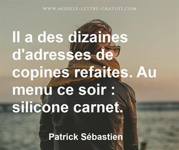 Citation de Patrick Sébastien