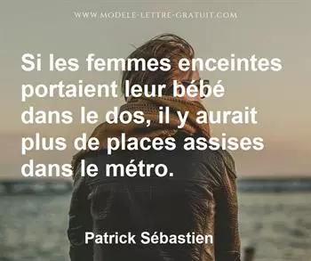 Citation de Patrick Sébastien