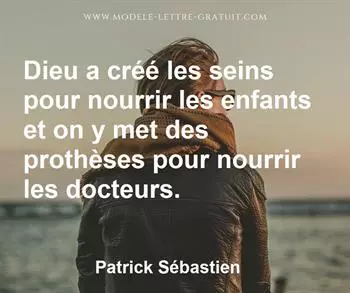 Citation de Patrick Sébastien
