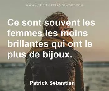 Citation de Patrick Sébastien