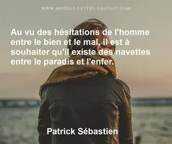 Citation de Patrick Sébastien