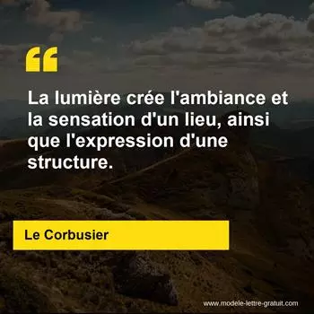 Citation Le Corbusier