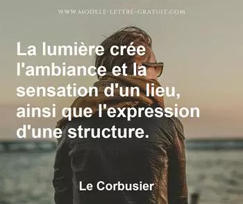 Citation de Le Corbusier