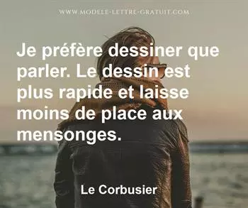Citation de Le Corbusier