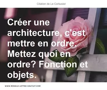 Citations Le Corbusier