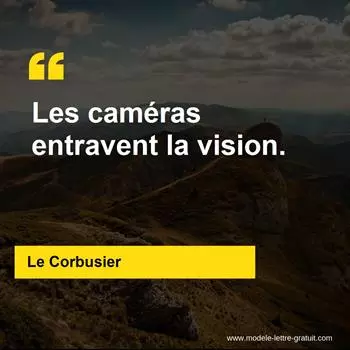Citation Le Corbusier