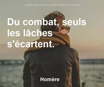 Citation de Homère