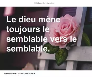 Citations Homère