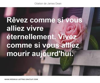 Citations James Dean
