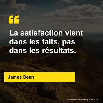 Citation James Dean