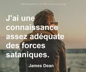 Citation de James Dean