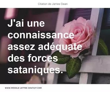 Citations James Dean