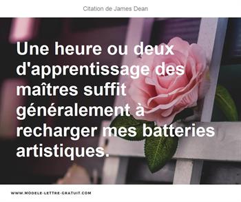 Citations James Dean