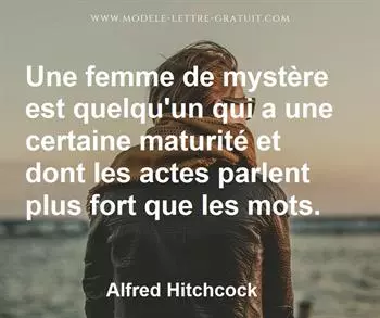 Citation de Alfred Hitchcock