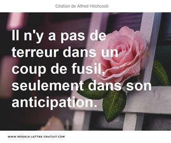 Citations Alfred Hitchcock