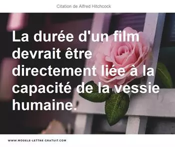 Citations Alfred Hitchcock