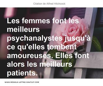 Citations Alfred Hitchcock