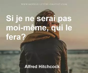 Citation de Alfred Hitchcock