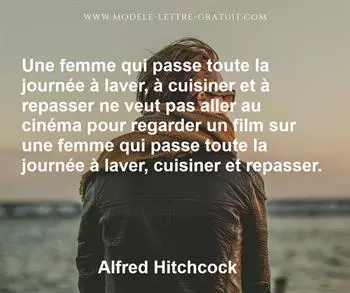 Citation de Alfred Hitchcock