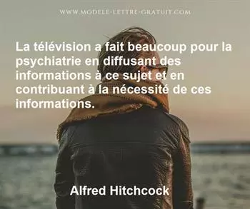 Citation de Alfred Hitchcock