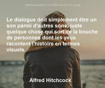 Citation de Alfred Hitchcock