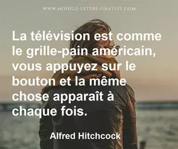 Citation de Alfred Hitchcock