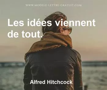 Citation de Alfred Hitchcock