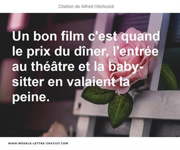 Citations Alfred Hitchcock