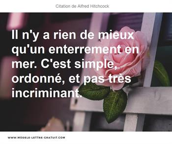 Citations Alfred Hitchcock