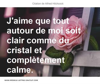 Citations Alfred Hitchcock
