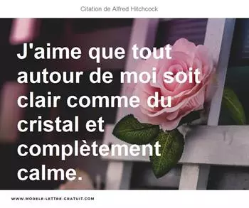 Citations Alfred Hitchcock