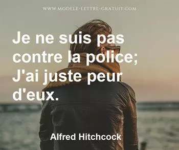Citation de Alfred Hitchcock