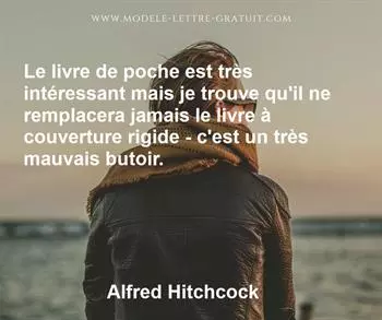 Citation de Alfred Hitchcock