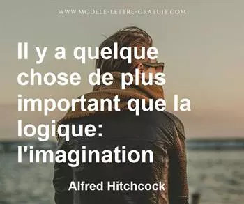 Citation de Alfred Hitchcock