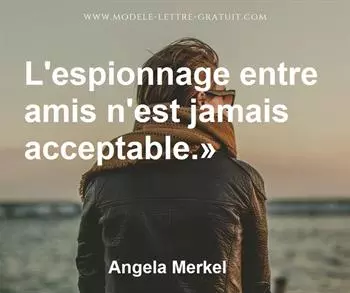 Citation de Angela Merkel