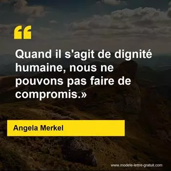 Citation Angela Merkel