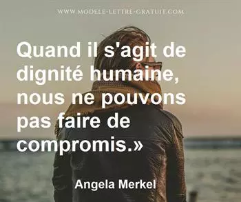 Citation de Angela Merkel