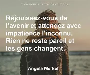 Citation de Angela Merkel
