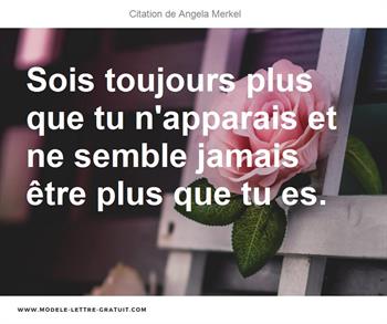 Citations Angela Merkel