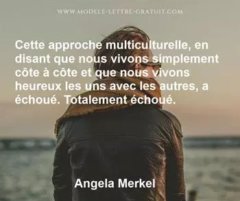 Citation de Angela Merkel
