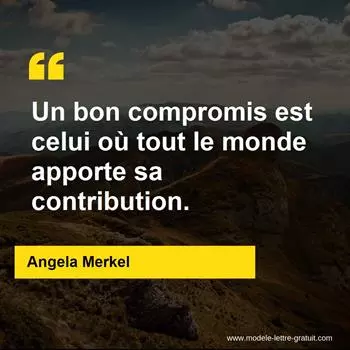 Citation Angela Merkel