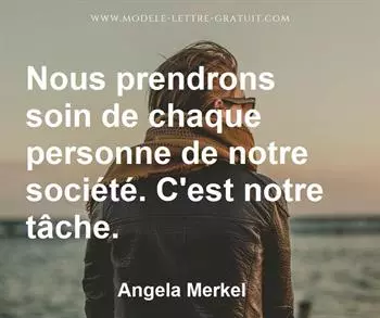 Citation de Angela Merkel