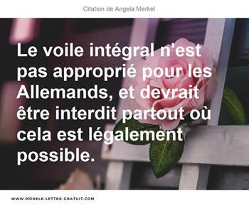 Citations Angela Merkel