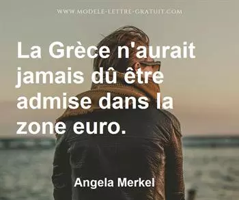 Citation de Angela Merkel