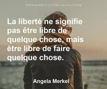 Citation de Angela Merkel