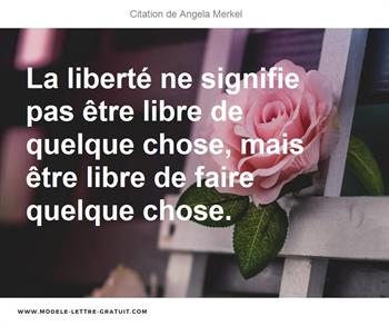 Citations Angela Merkel