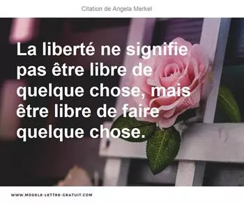 Citations Angela Merkel