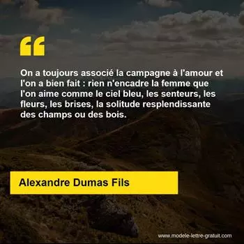 Citation Alexandre Dumas Fils