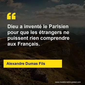 Citation Alexandre Dumas Fils